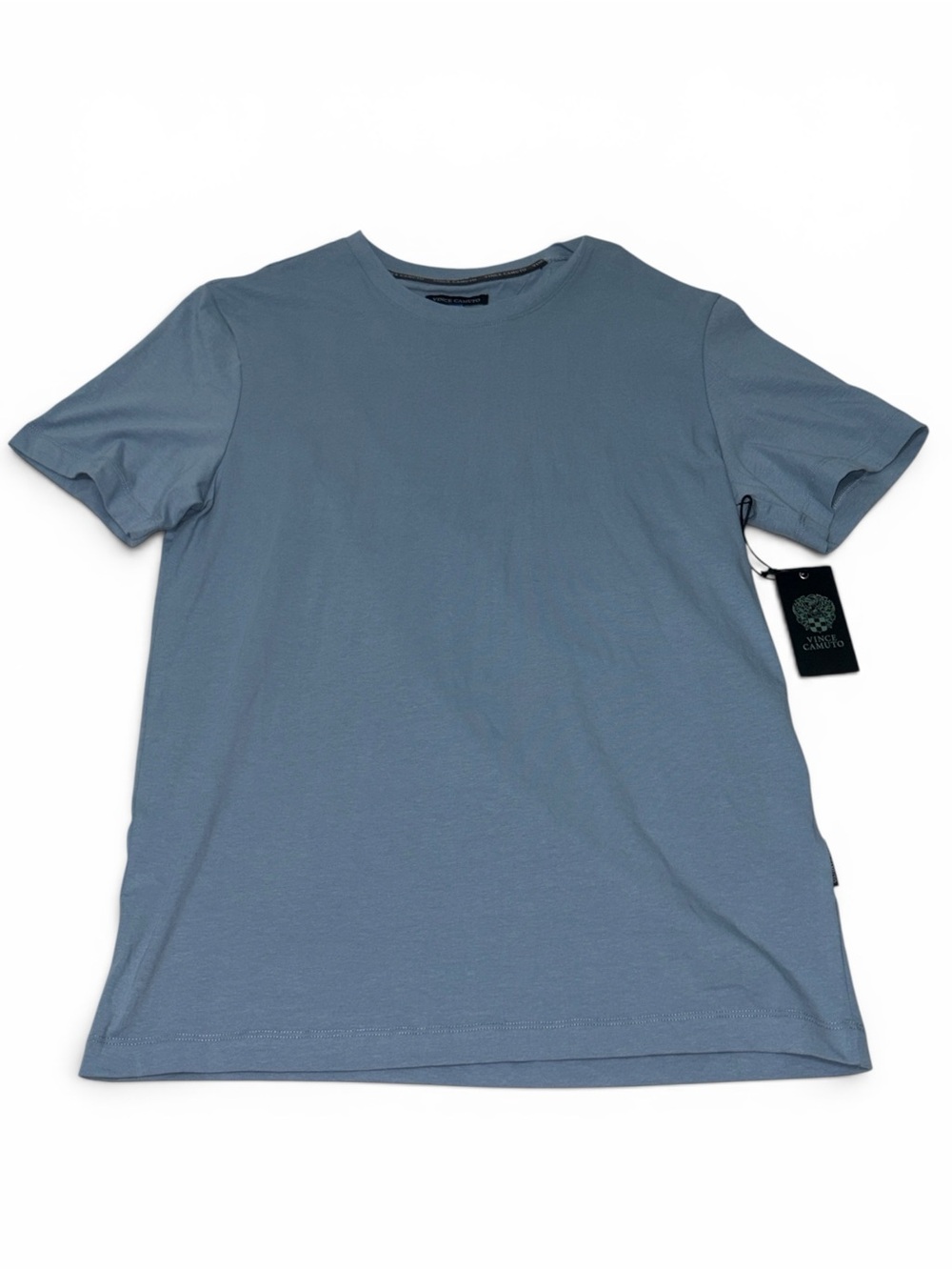 Vince Camuto Men's Size Small Dusty Blue Crewneck Short Sleeve New Tee